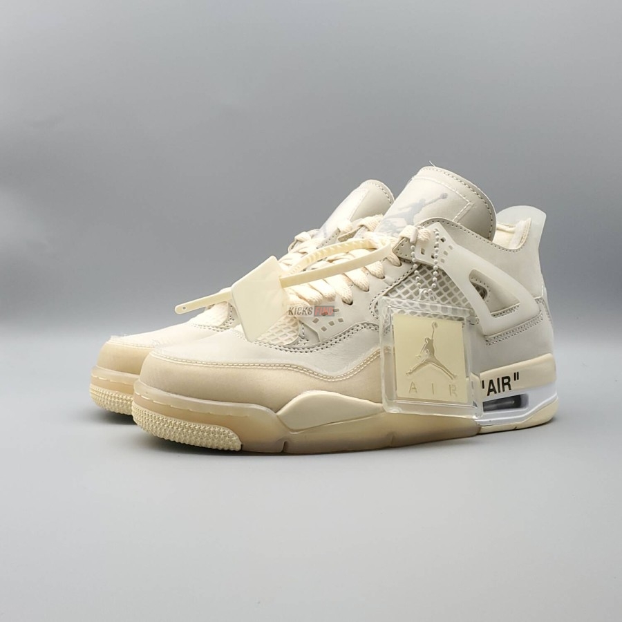 Off-White×Nike WMNS AirJordan4 SP Sail 